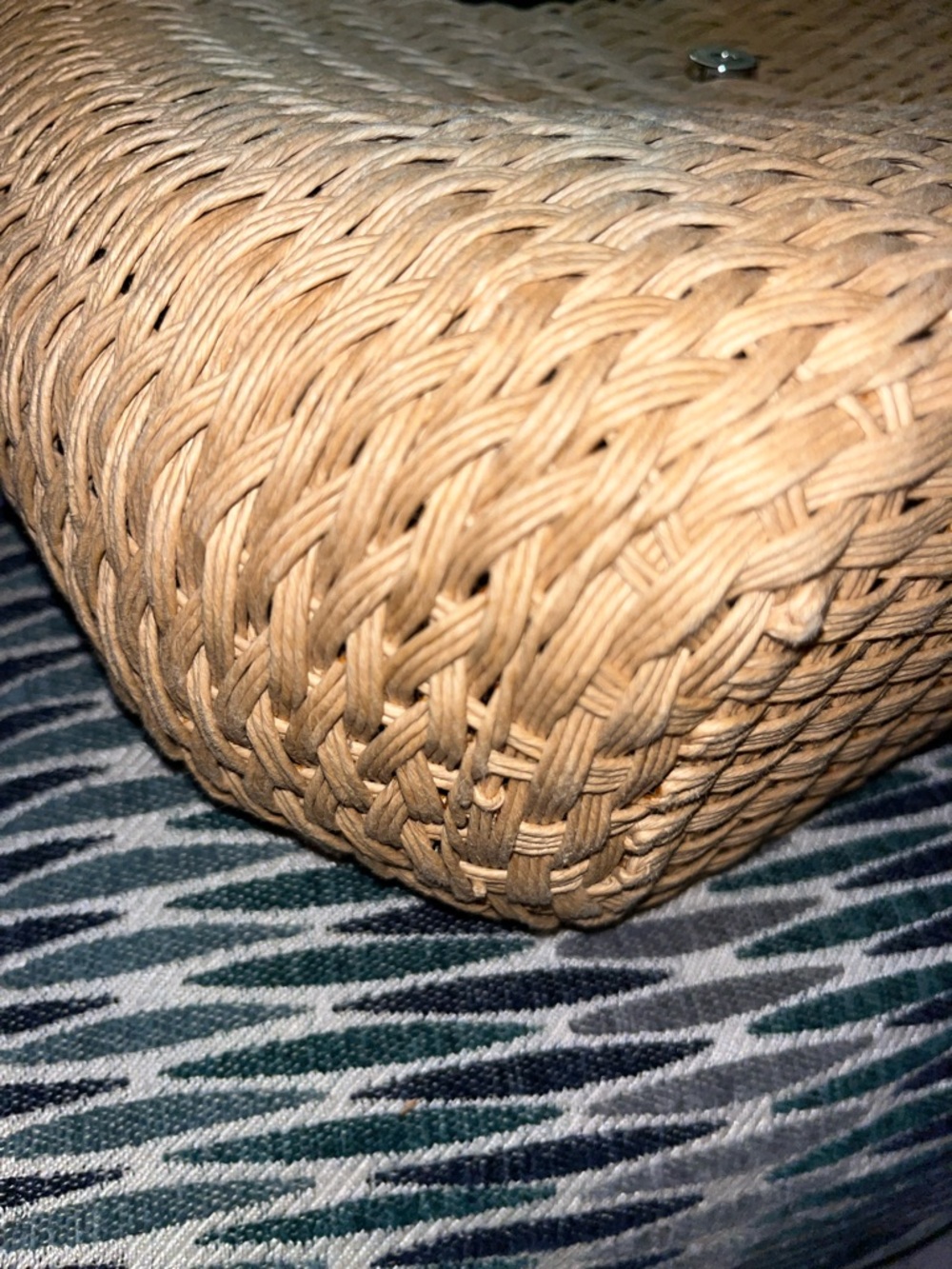 Brighton straw shoulder bag - Picture 7 of 13